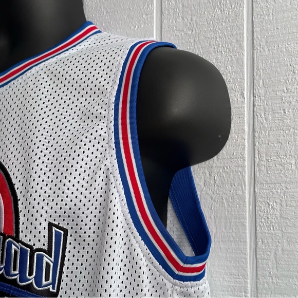 Space Jam 1996 Tune Squad White Bugs Bunny Headgear Classics Jersey XL Read Desc - Picture 5 of 12